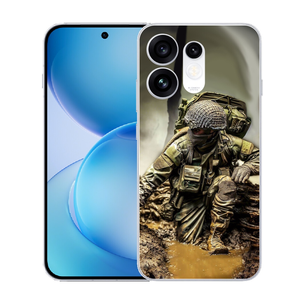 mmCase géltok az Oppo Reno 16 5G-hez – katona