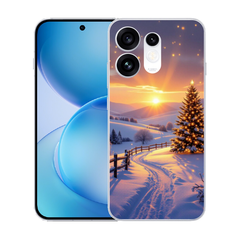 mmCase géltok az Oppo Reno 16 5G-hez – téli táj