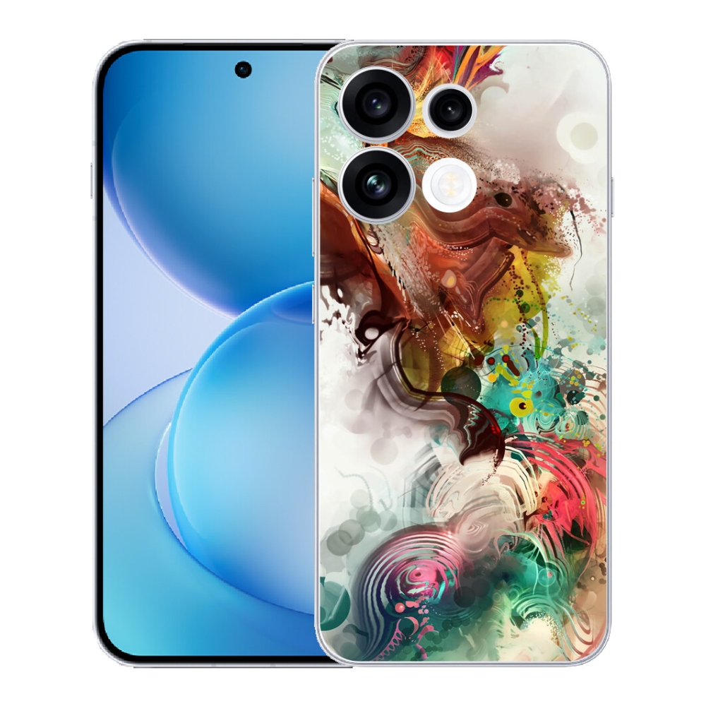 mmCase gél tok az Oppo Reno 16 FS 5G-hez – absztrakt 1
