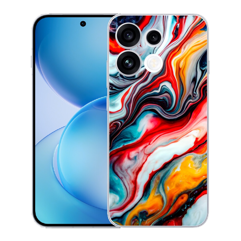 mmCase gélhuzat az Oppo Reno 16 FS 5G-hez – absztrakt motívum 35