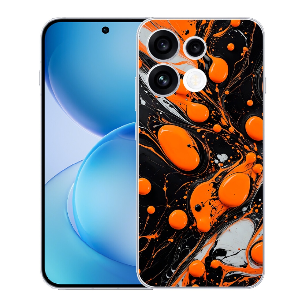 mmCase gélhuzat az Oppo Reno 16 FS 5G-hez – absztrakt motívum 41