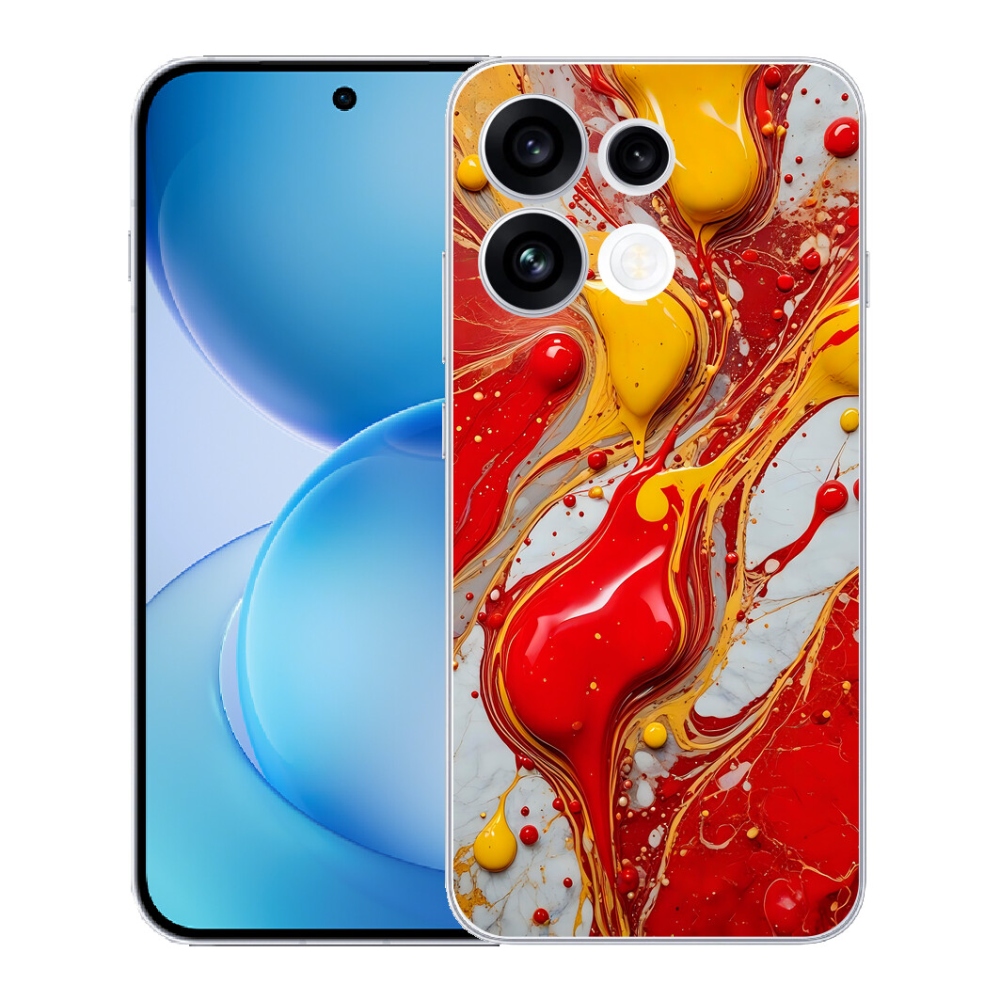 mmCase gélhuzat az Oppo Reno 16 FS 5G-hez – absztrakt motívum 42