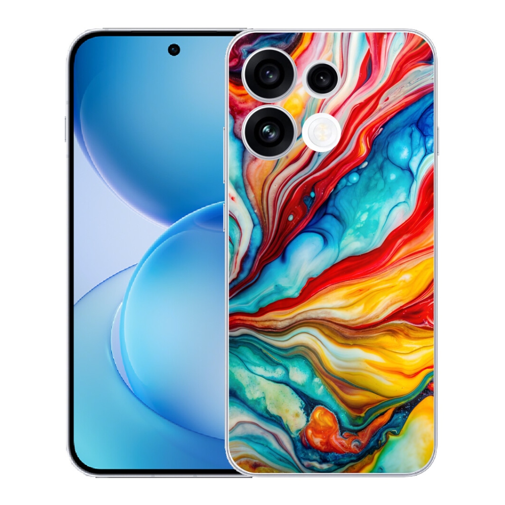 mmCase gélhuzat az Oppo Reno 16 FS 5G-hez – absztrakt motívum 58