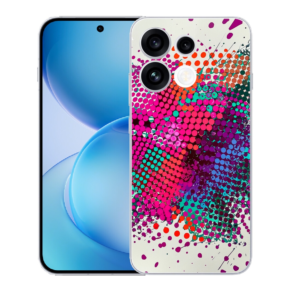 mmCase gélhuzat az Oppo Reno 16 FS 5G-hez – absztrakt motívum 65
