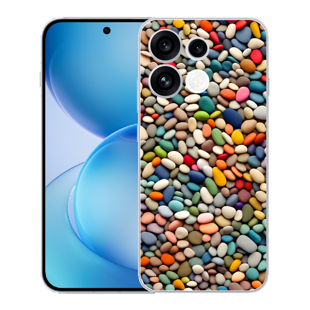 mmCase gél tok az Oppo Reno 16 FS 5G-hez – színes strasszok 2