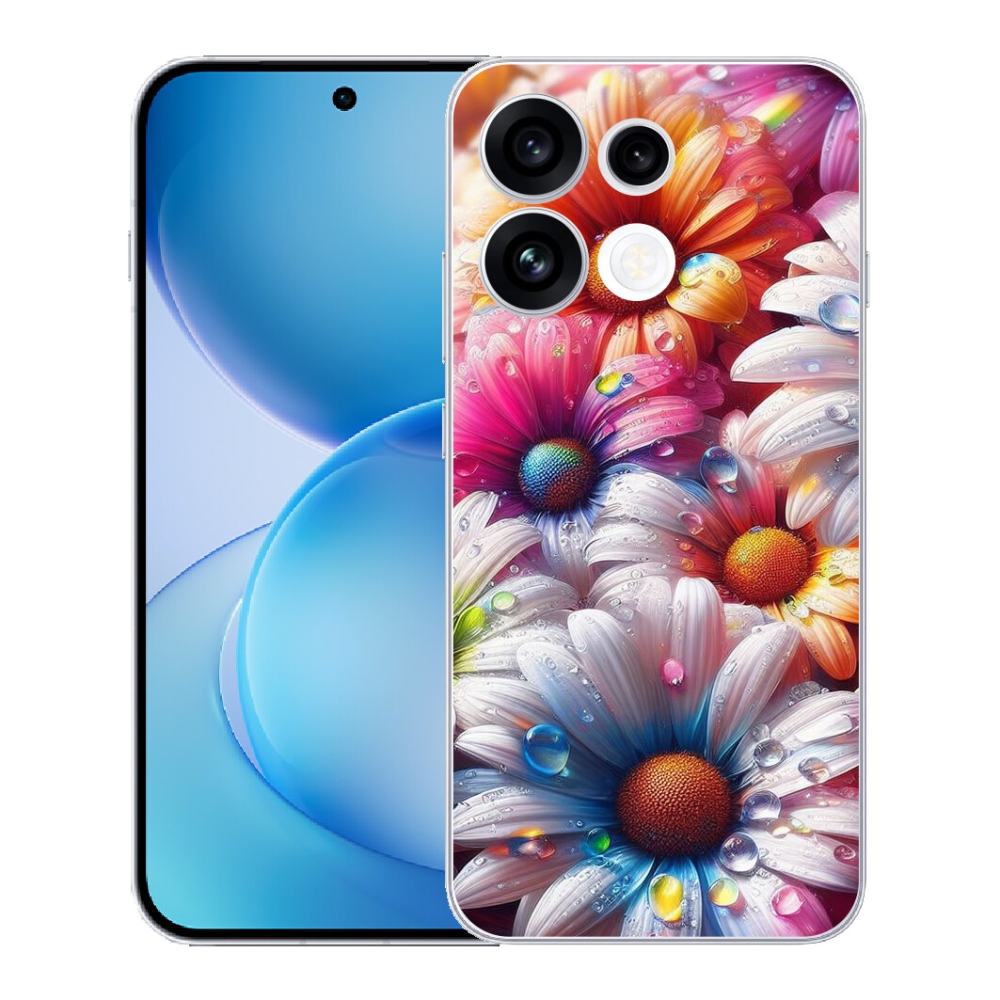 mmCase géltok az Oppo Reno 16 FS 5G-hez – színes margaréták