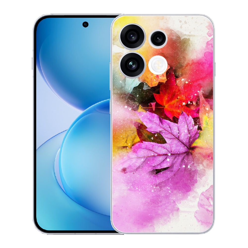 mmCase géltok az Oppo Reno 16 FS 5G-hez – színes levelek