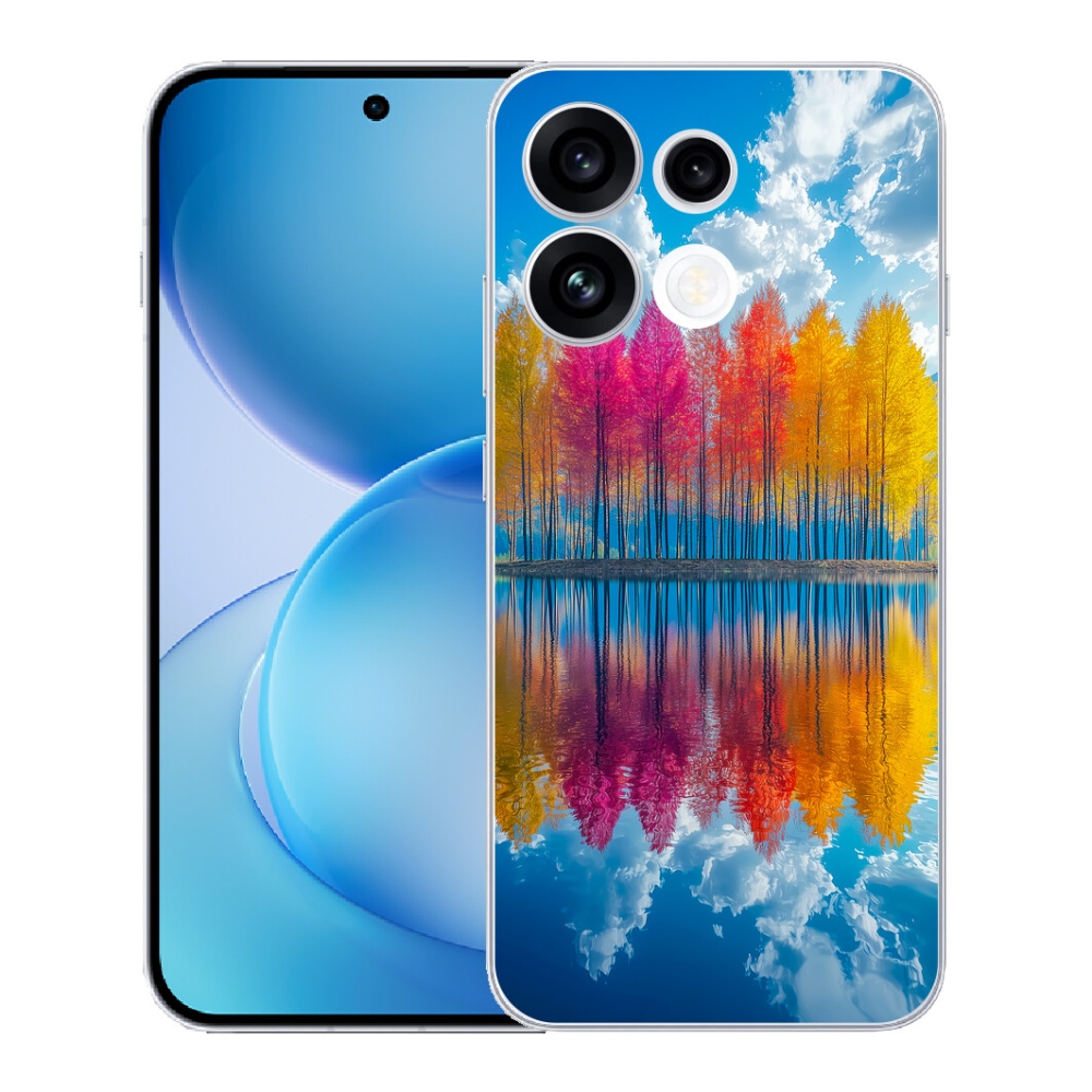 mmCase géltok az Oppo Reno 16 FS 5G-hez – színes fák