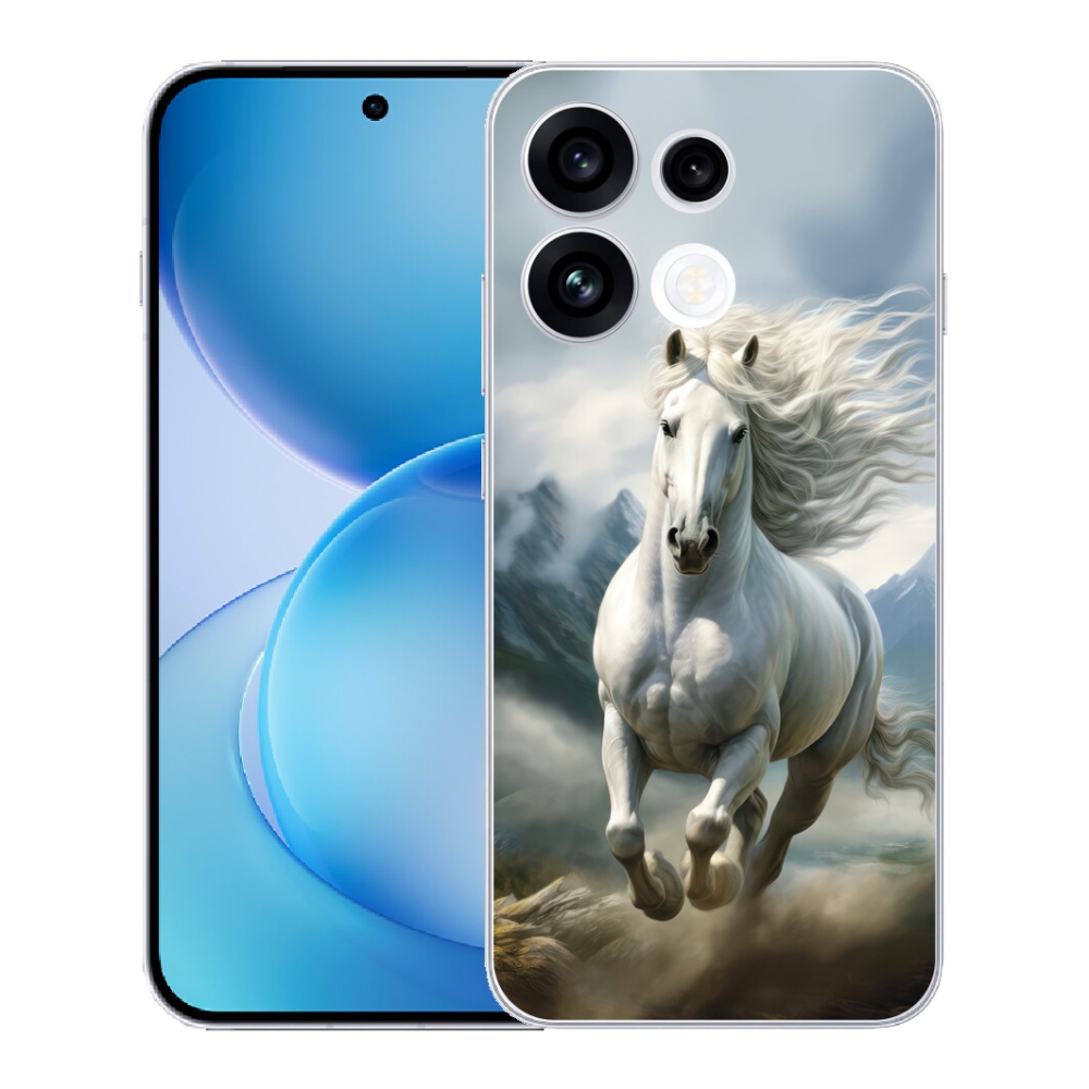 mmCase géltok az Oppo Reno 16 FS 5G-hez – futó fehér ló 3