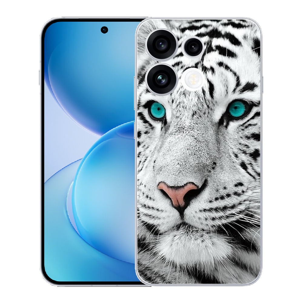 mmCase géltok az Oppo Reno 16 FS 5G-hez – fehér tigris
