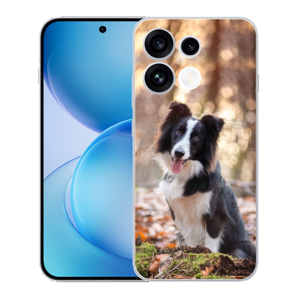 mmCase gél tok az Oppo Reno 16 FS 5G-hez – border collie 1
