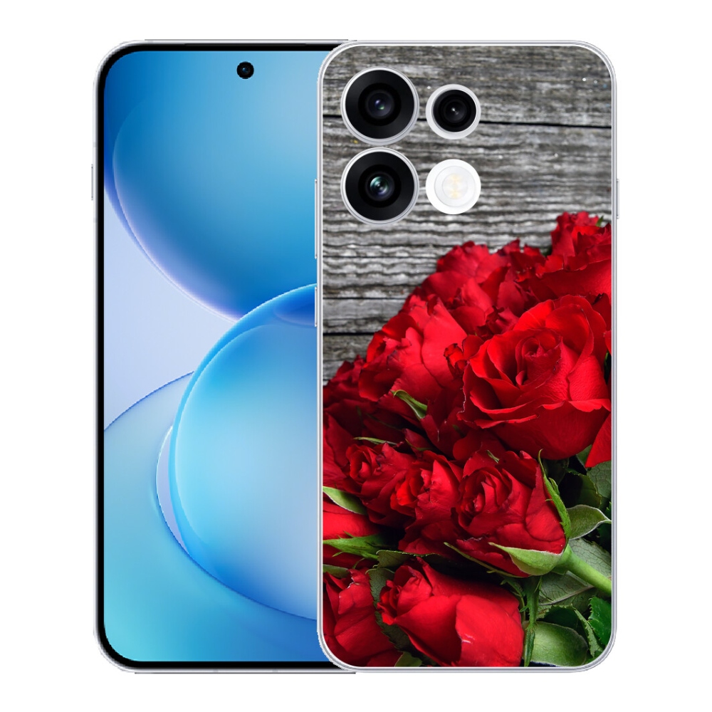 mmCase géltok az Oppo Reno 16 FS 5G-hez – vörös rózsák