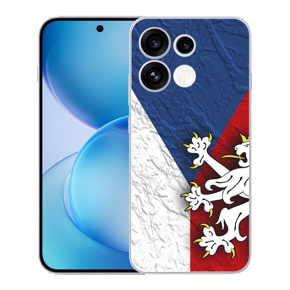 mmCase gél tok az Oppo Reno 16 FS 5G-hez – cseh zászló 1