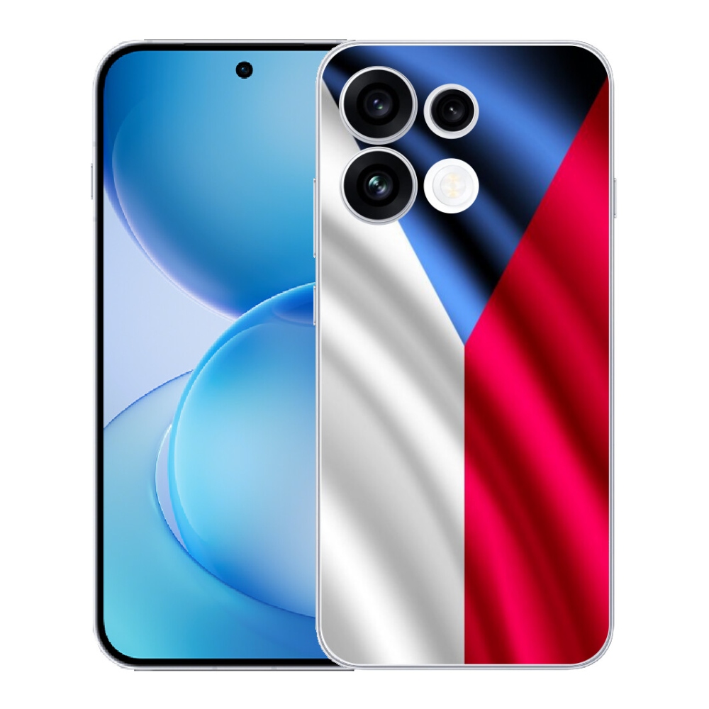 mmCase gél tok az Oppo Reno 16 FS 5G-hez – cseh zászló