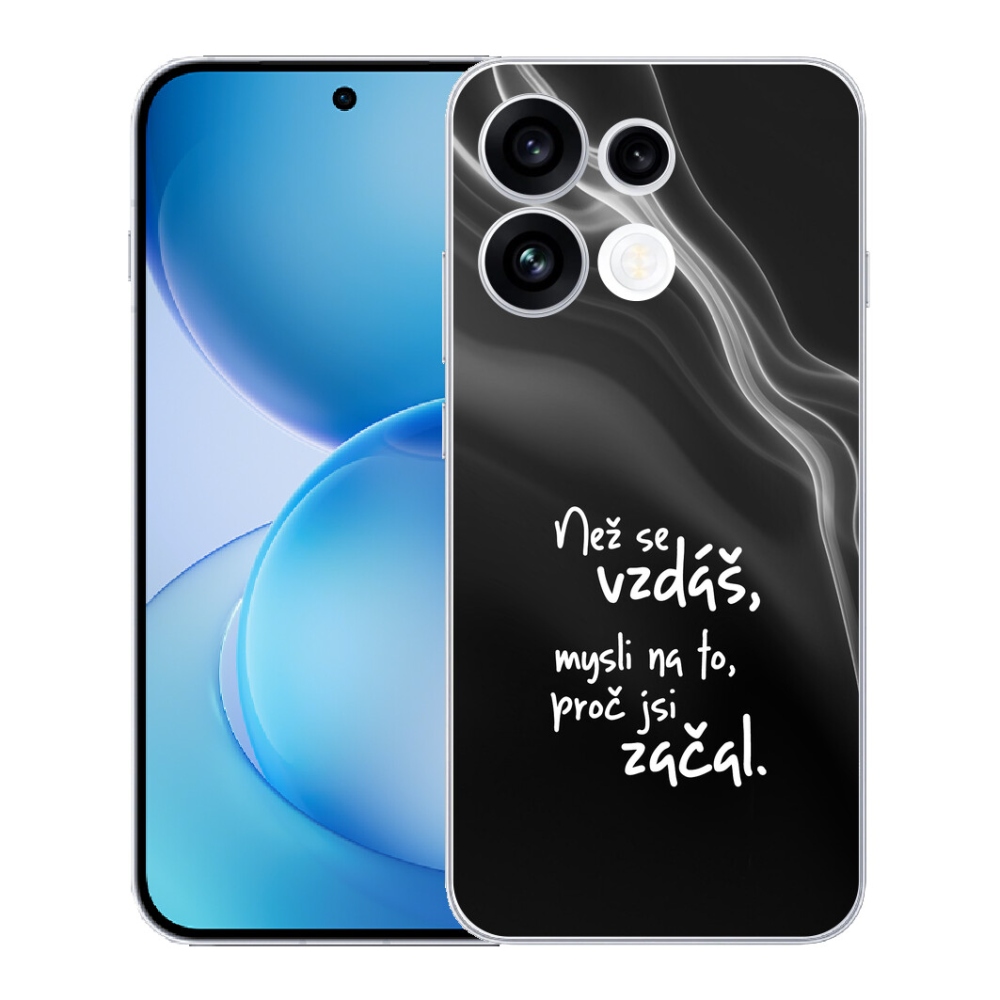 mmCase géltok az Oppo Reno 16 FS 5G-hez – idézet 2, fekete háttérrel