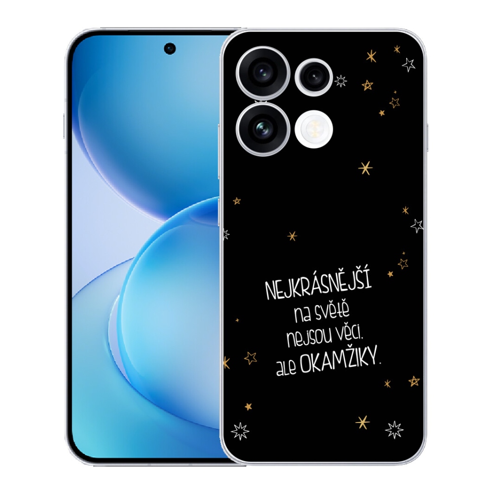 mmCase géltok az Oppo Reno 16 FS 5G-hez – idézet 4, fekete háttérrel