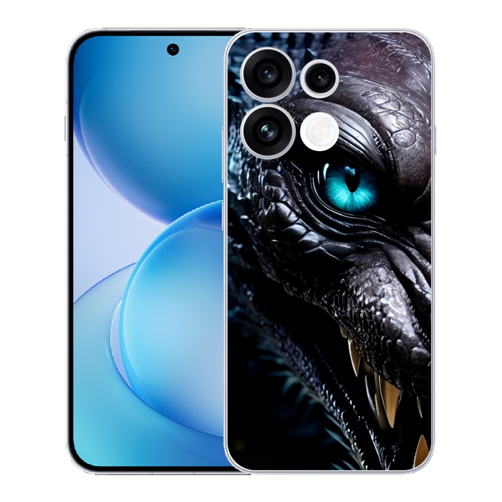 mmCase géltok az Oppo Reno 16 FS 5G-hez – sárkányos mintázat