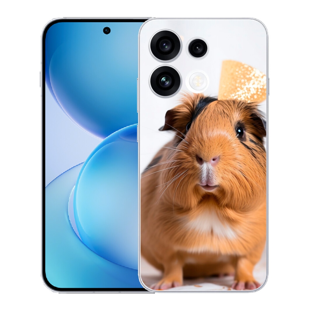 mmCase géltok az Oppo Reno 16 FS 5G-hez – barna tengerimalac
