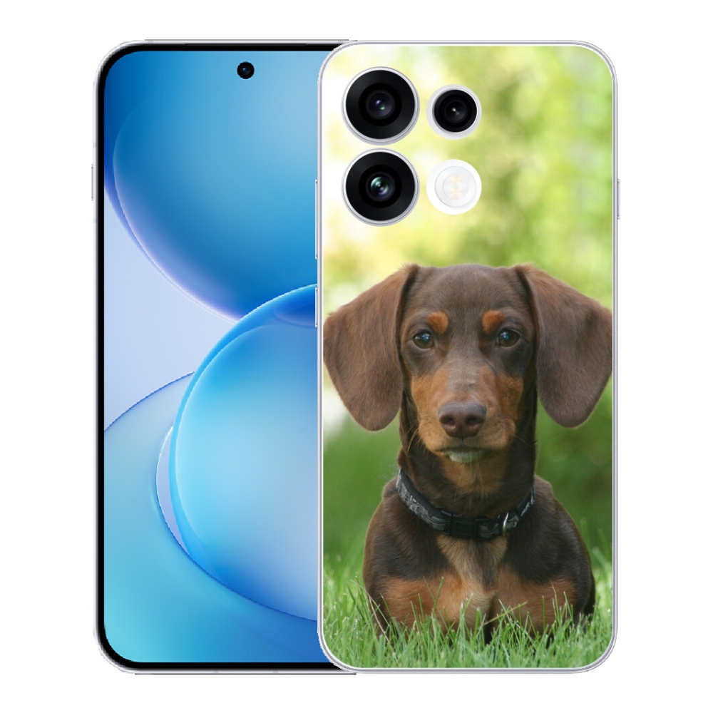 mmCase géltok az Oppo Reno 16 FS 5G-hez – barna tacskó