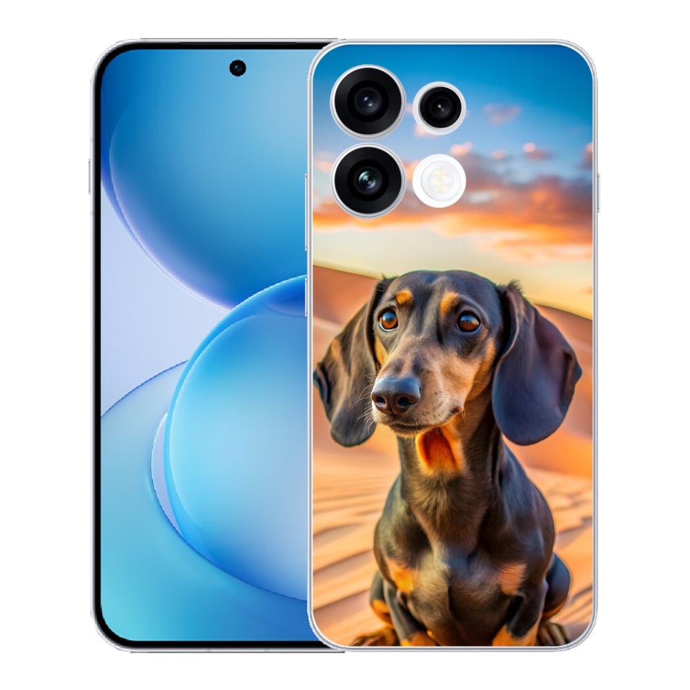 mmCase géltok az Oppo Reno 16 FS 5G-hez – dachshund 3 