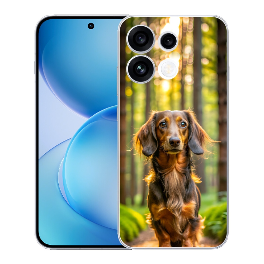mmCase gél tok az Oppo Reno 16 FS 5G-hez – dachshund 4