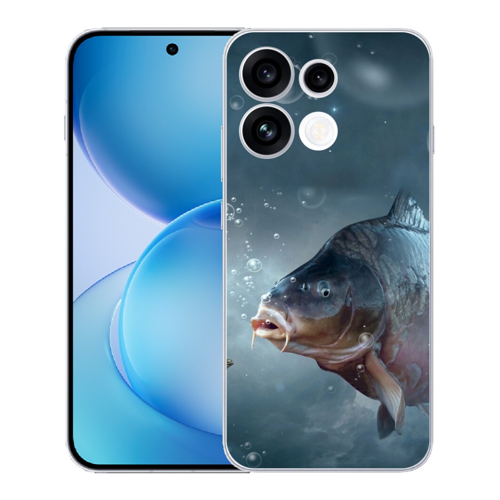 mmCase gélhuzat az Oppo Reno 16 FS 5G-hez – ponty és buborékok