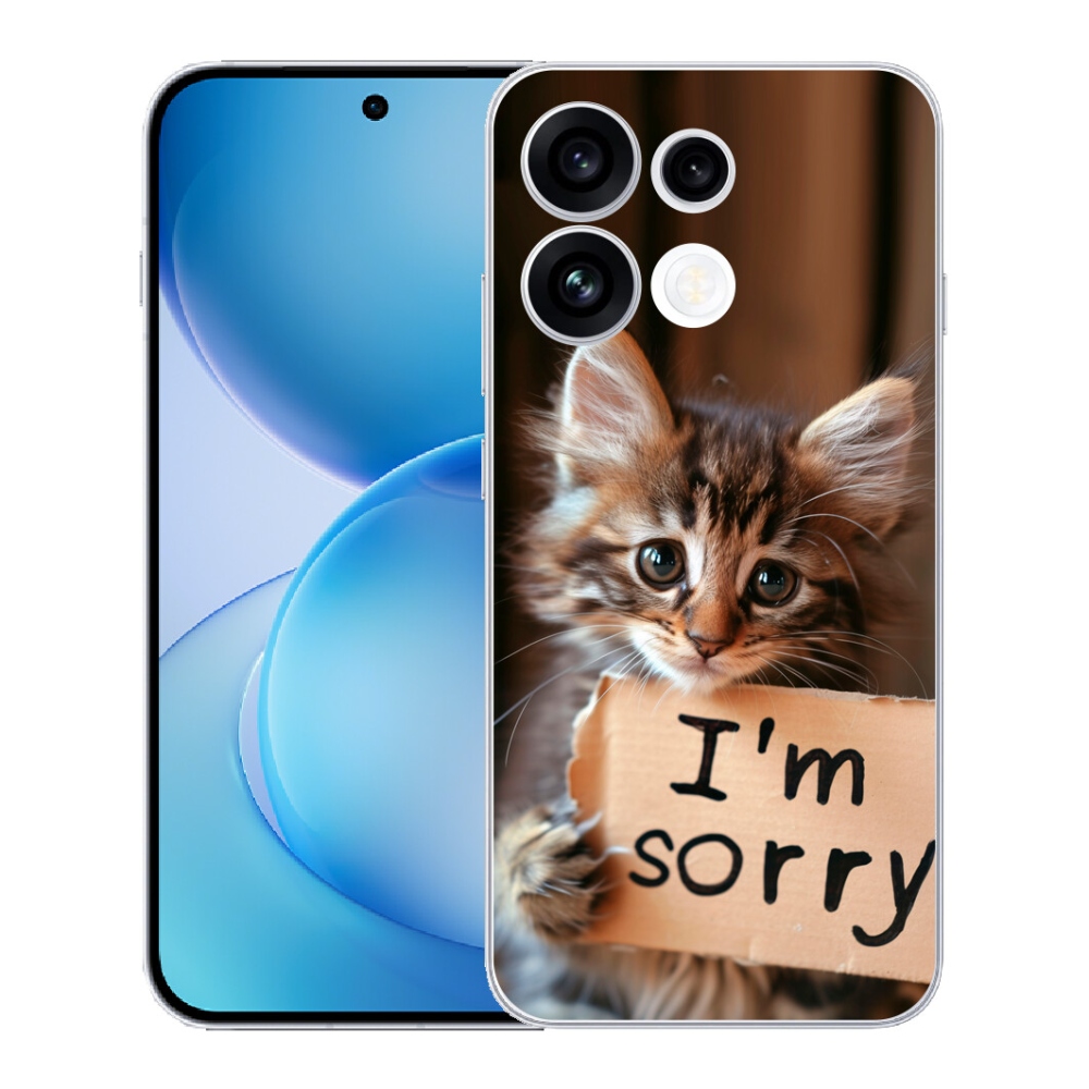 mmCase géltok az Oppo Reno 16 FS 5G-hez – macskás mintával