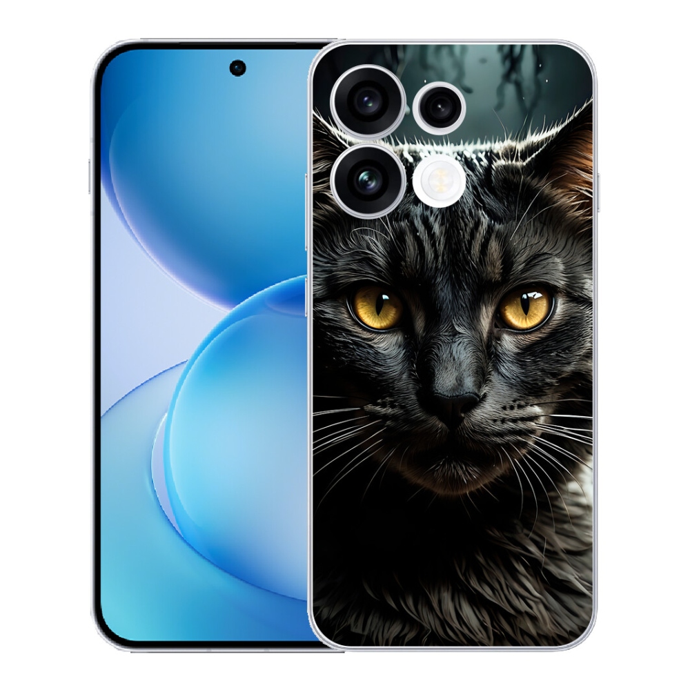 mmCase géltok az Oppo Reno 16 FS 5G-hez – macskás mintázat 3