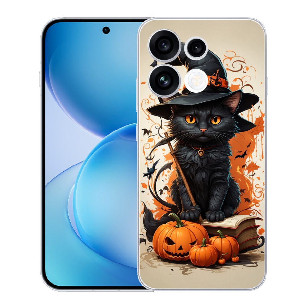 mmCase géltok az Oppo Reno 16 FS 5G-hez – varázsló macska