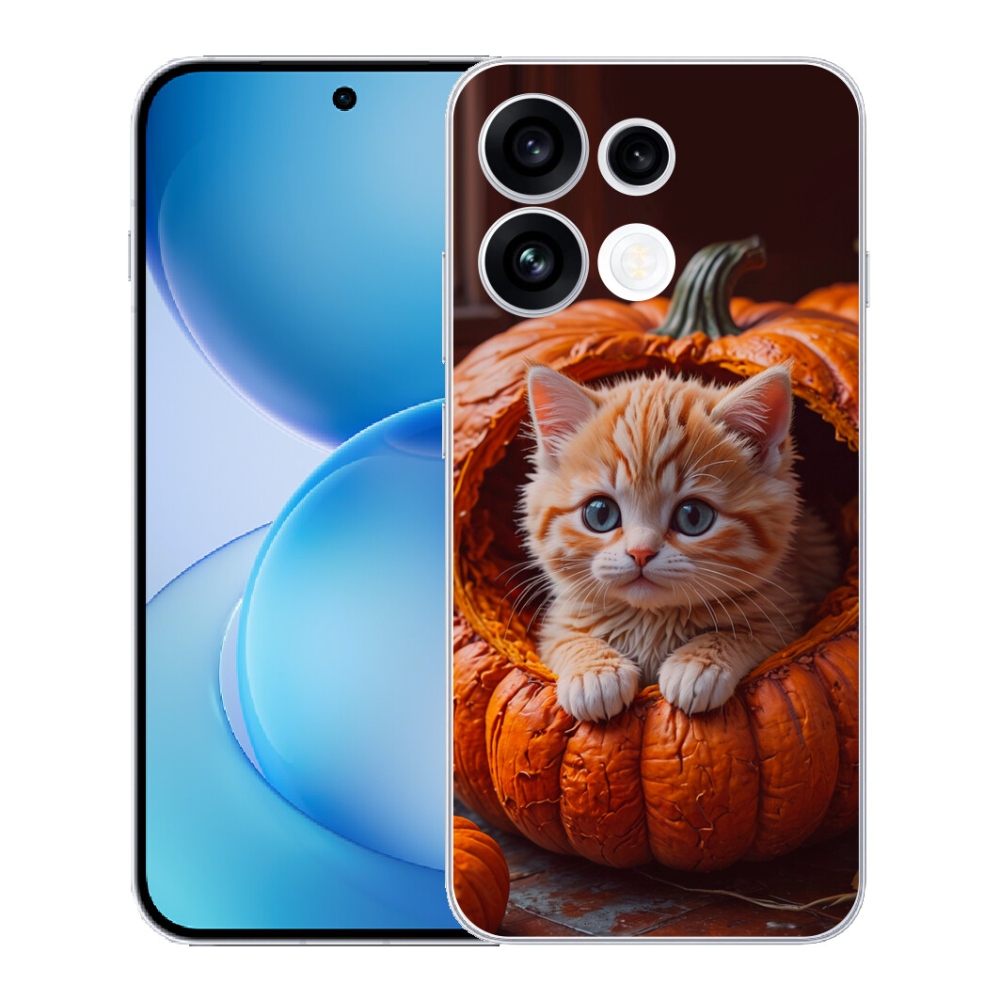 mmCase géltok az Oppo Reno 16 FS 5G-hez – cica és sütőtök 2