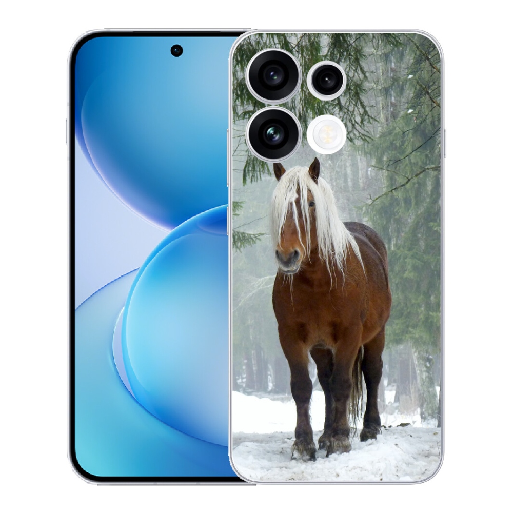 mmCase géltok az Oppo Reno 16 FS 5G-hez – ló az erdőben