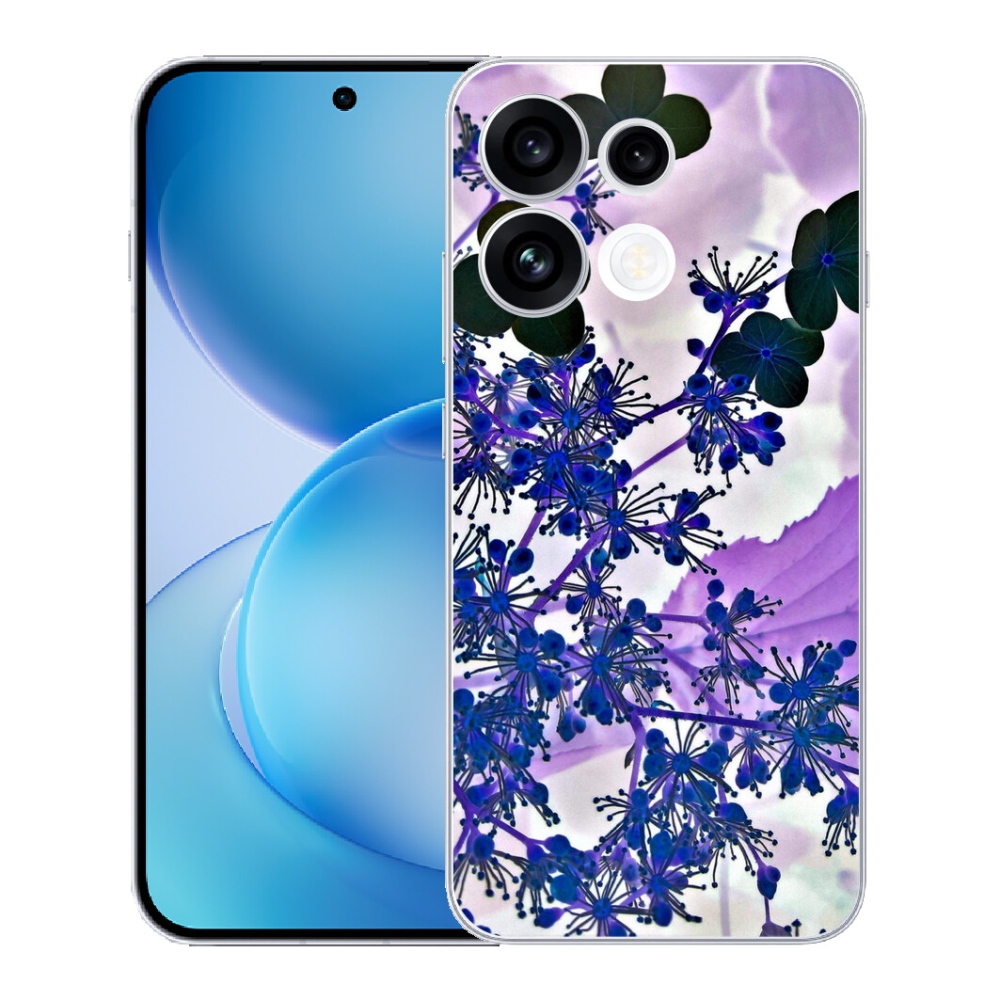 mmCase géltok az Oppo Reno 16 FS 5G-hez – hortenzia virág