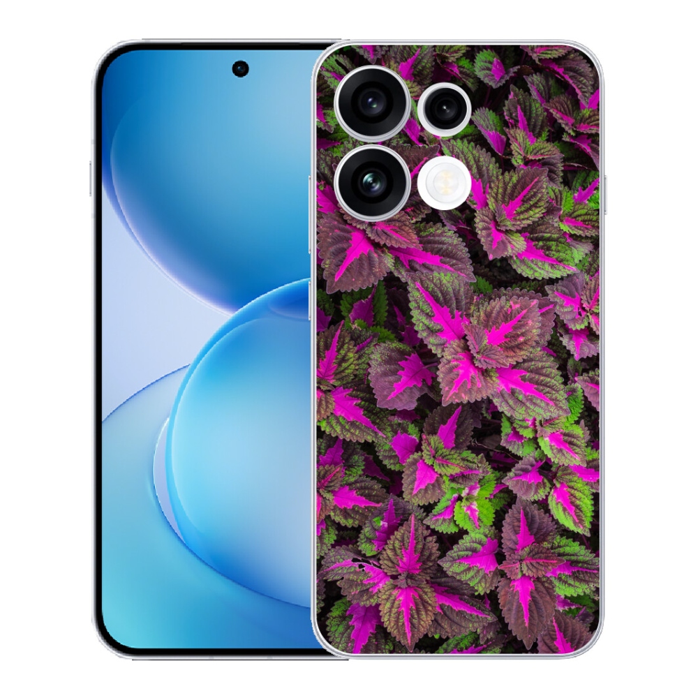 mmCase gél tok az Oppo Reno 16 FS 5G-hez – virágok 10
