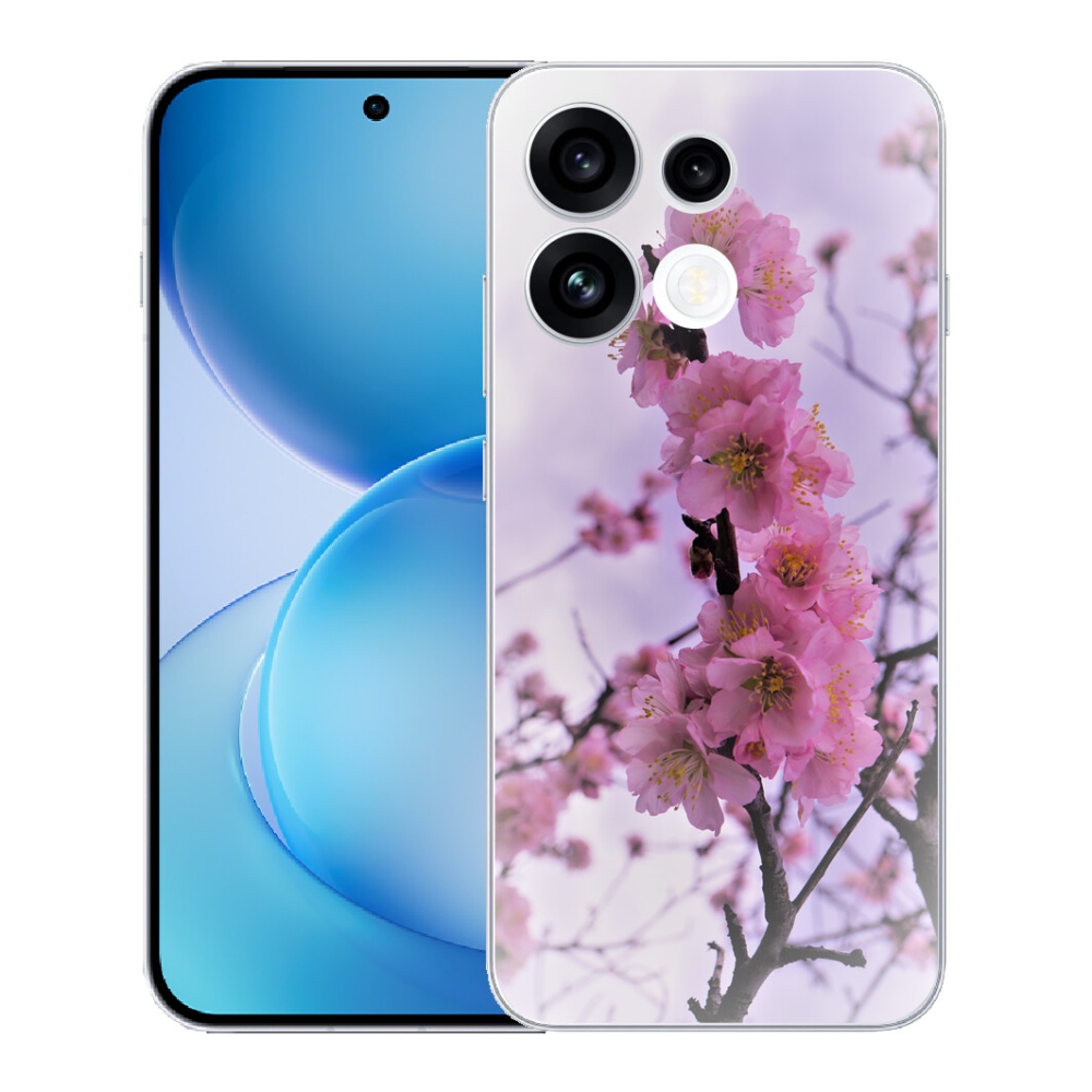 mmCase gél tok az Oppo Reno 16 FS 5G-hez – virágok 7
