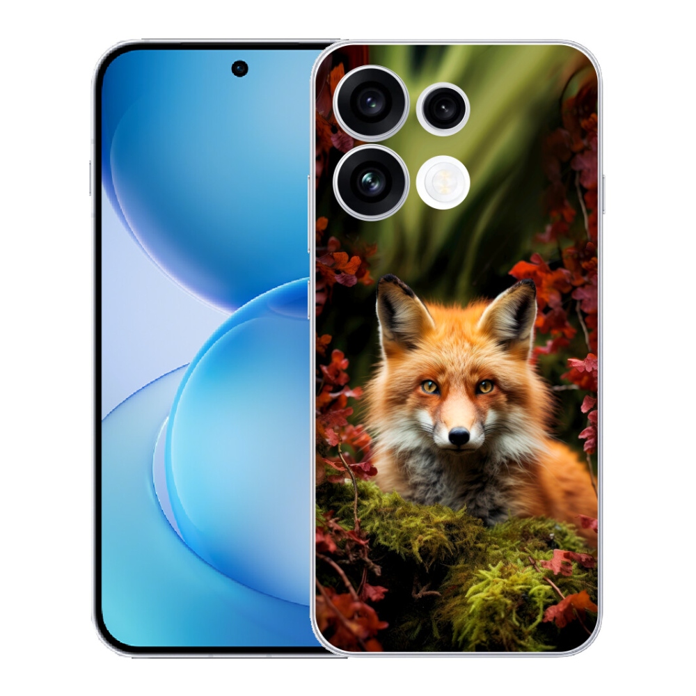 mmCase gél tok az Oppo Reno 16 FS 5G-hez – róka az erdőben