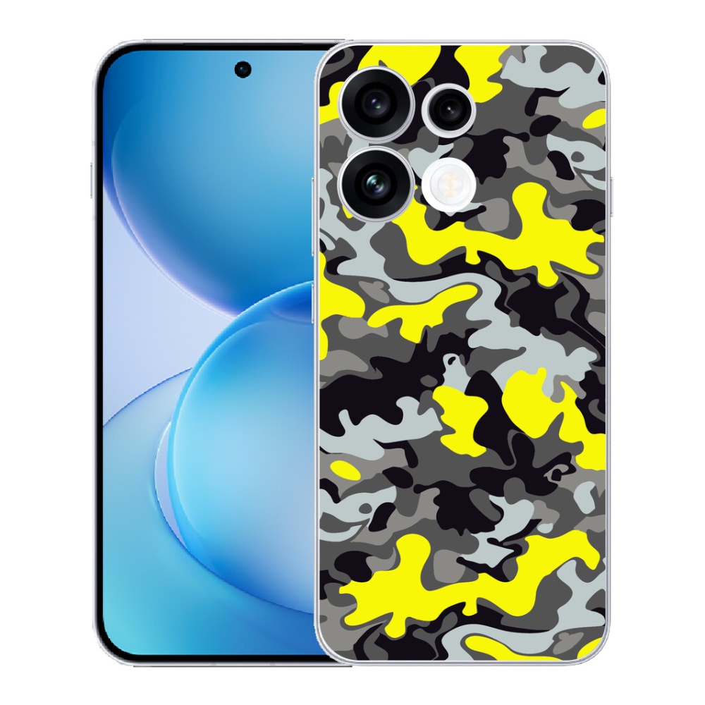 mmCase gél tok az Oppo Reno 16 FS 5G-hez – kamuflázsminta 6