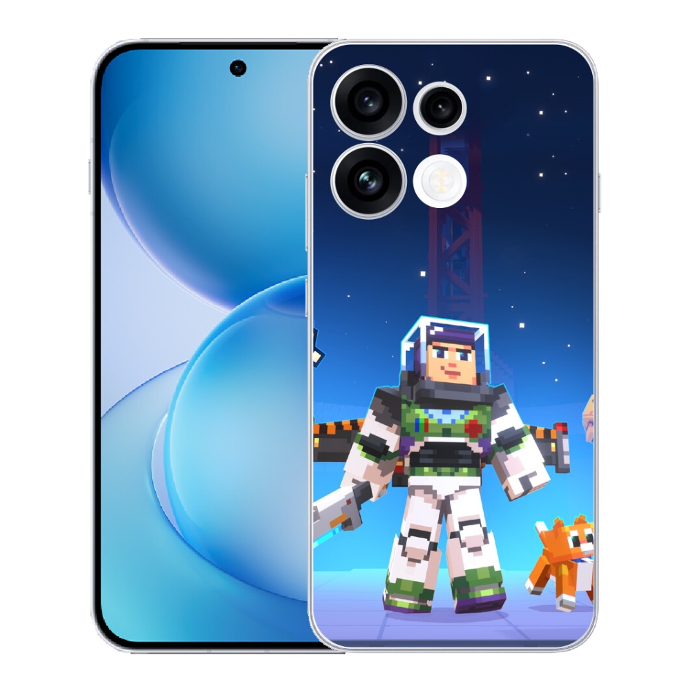 mmCase gél tok az Oppo Reno 16 FS 5G-hez – Minecraft 2