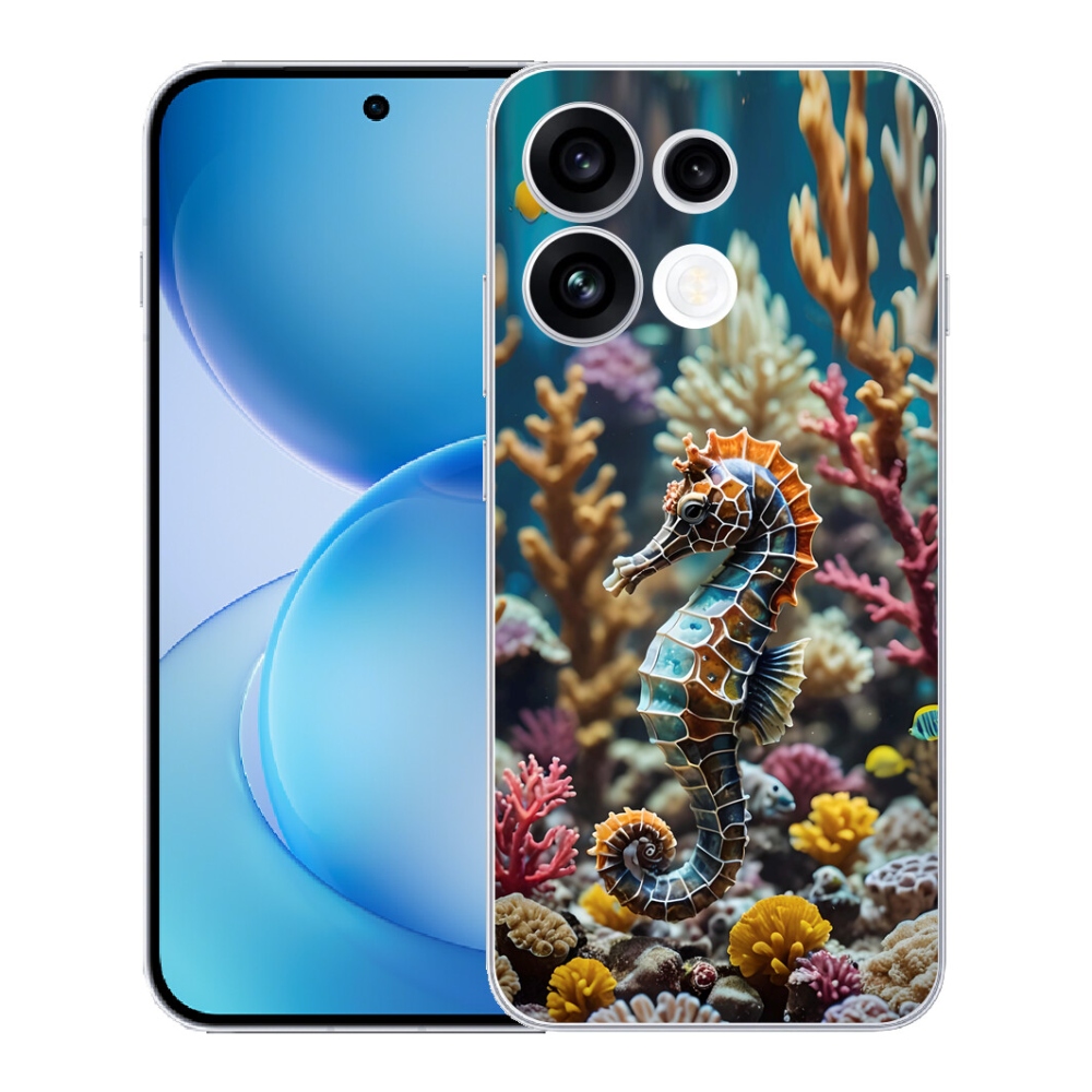 mmCase gél tok az Oppo Reno 16 FS 5G-hez – tengeri csikóhal 2