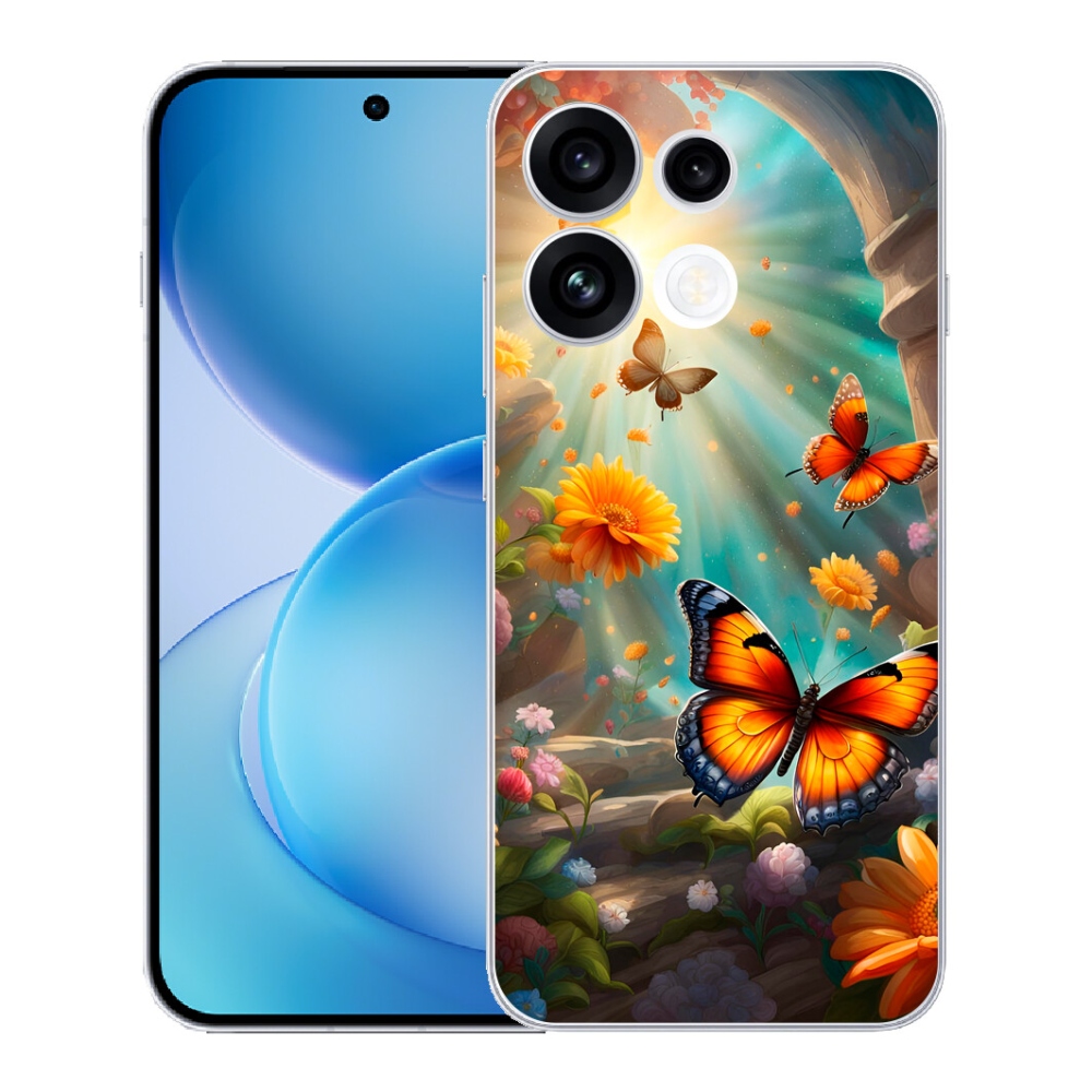 mmCase géltok az Oppo Reno 16 FS 5G-hez – Pillangókert 2