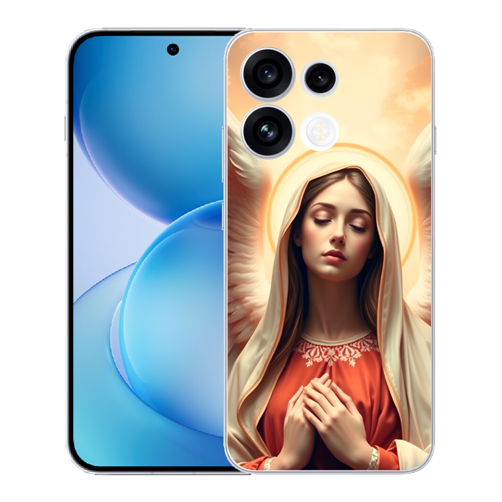mmCase gél tok az Oppo Reno 16 FS 5G-hez – vallási motívummal