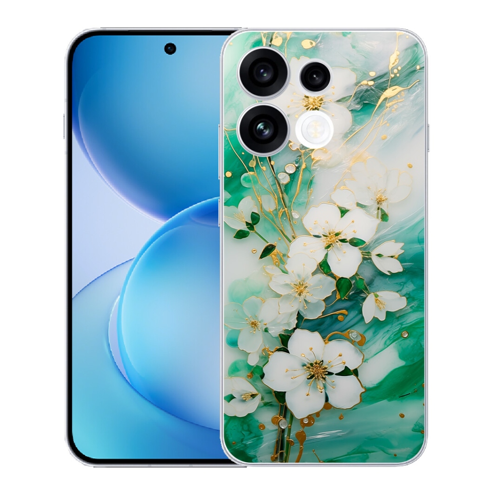mmCase géltok az Oppo Reno 16 FS 5G-hez – finom virágok