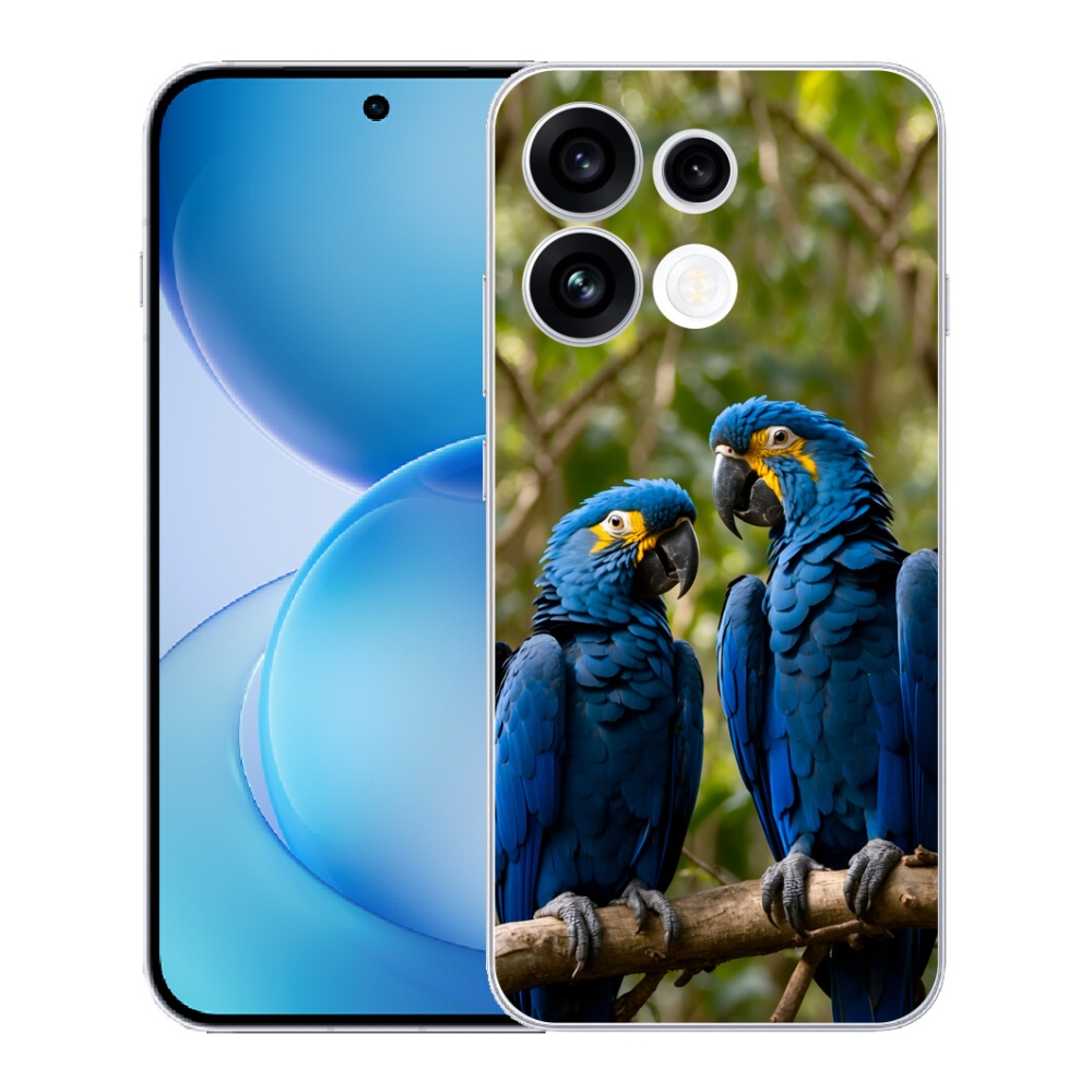 mmCase gélhuzat az Oppo Reno 16 FS 5G-hez – papagáj-duó