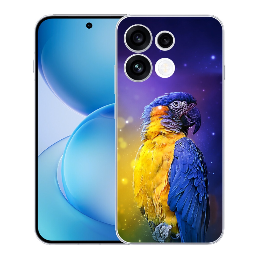 mmCase gél tok az Oppo Reno 16 FS 5G-hez – ara papagáj 1