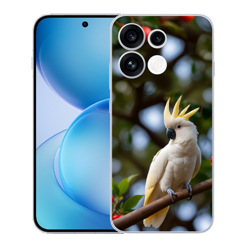 mmCase gélhuzat az Oppo Reno 16 FS 5G-hez – kakadu papagáj 3
