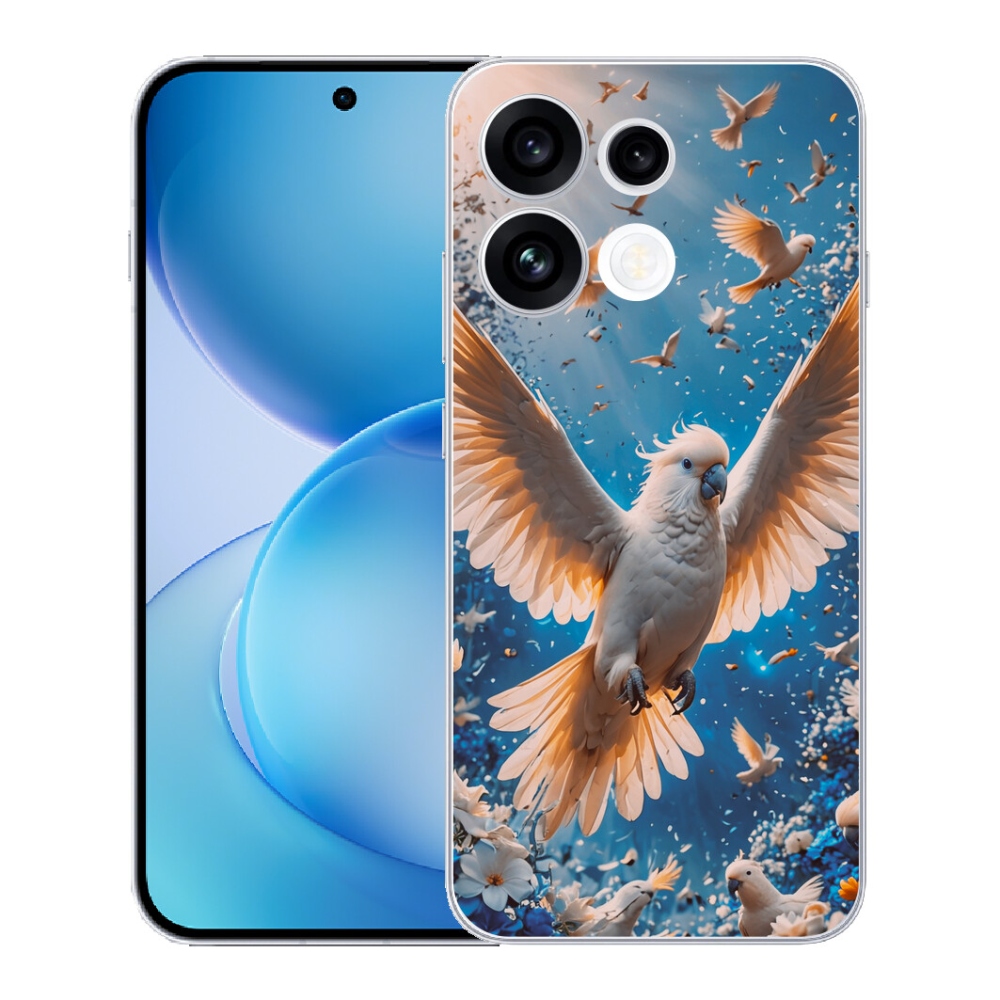 mmCase géltok az Oppo Reno 16 FS 5G-hez – kakadu papagáj