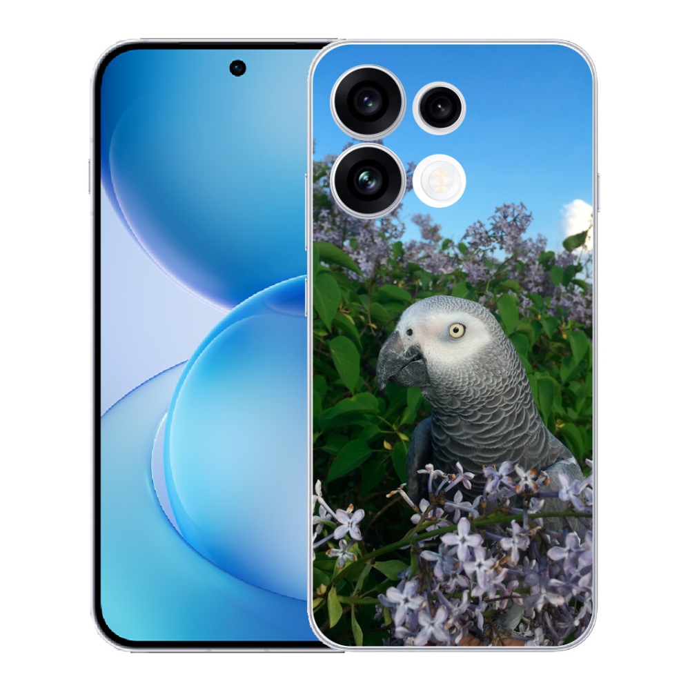 mmCase gélhuzat az Oppo Reno 16 FS 5G-hez – szuka papagáj