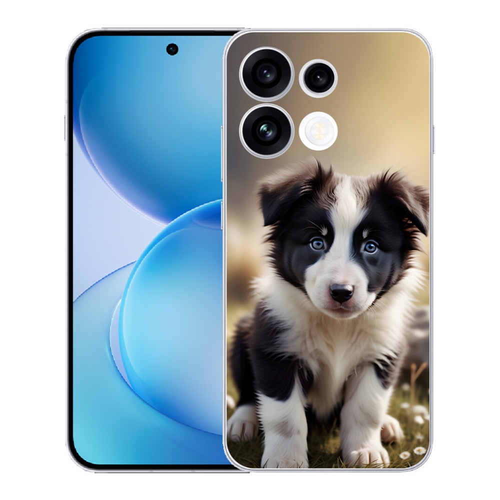 mmCase géltok az Oppo Reno 16 FS 5G-hez – aranyos border collie
