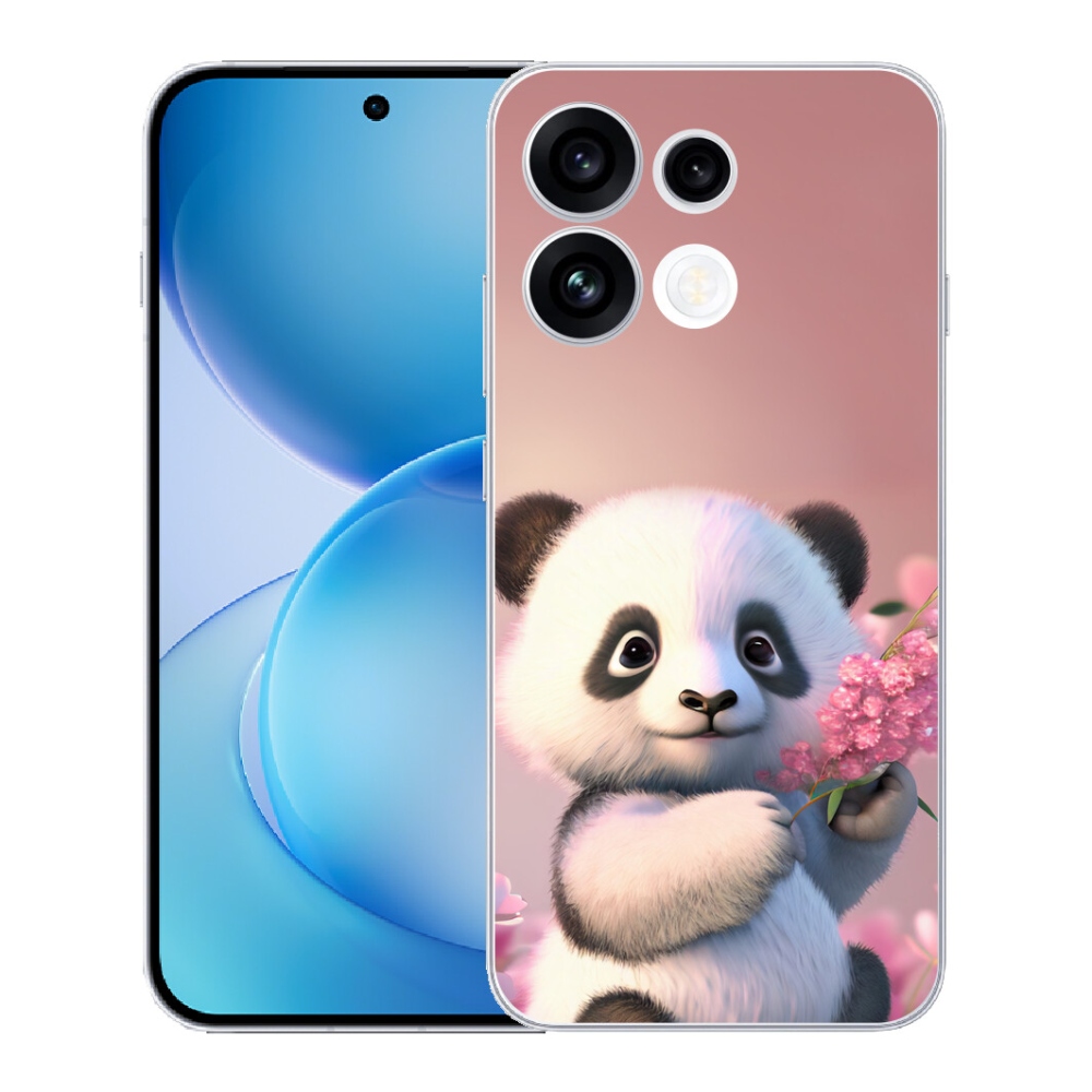 mmCase géltok az Oppo Reno 16 FS 5G-hez – aranyos panda