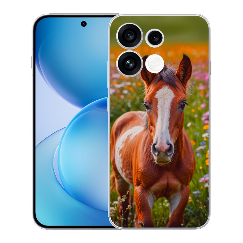 mmCase gél tok az Oppo Reno 16 FS 5G-hez – aranyos csikó