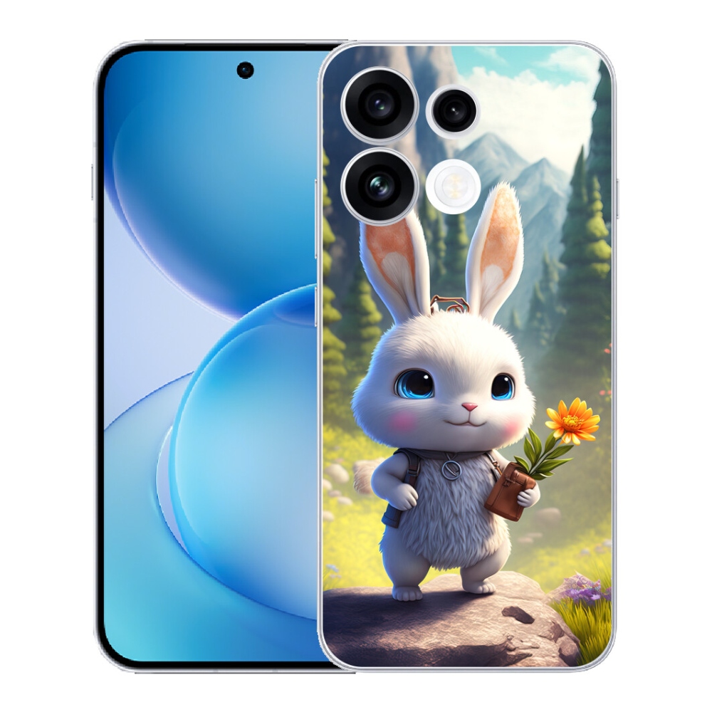 mmCase géltok az Oppo Reno 16 FS 5G-hez – aranyos nyuszi